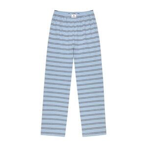 Parke Blue & White Boxer Sweatpants